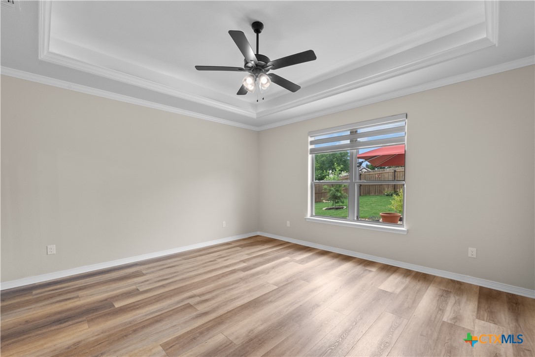 3405 Waggoner Drive Belton, TX 76513 - Photo 25 of 48 wooden floor in an empty room with a window