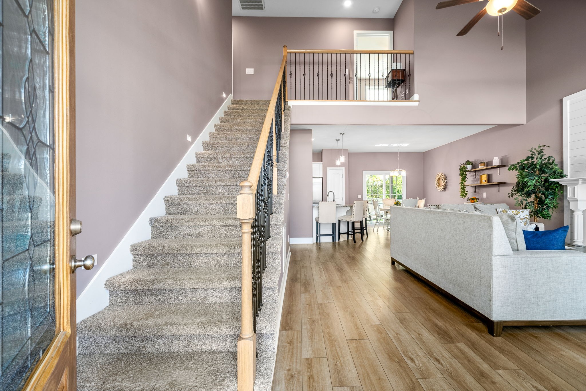 2251 Allen-Griffey Road Clarksville, TN 37042 - Photo 6 of 31 a living room with furniture and a chandelier