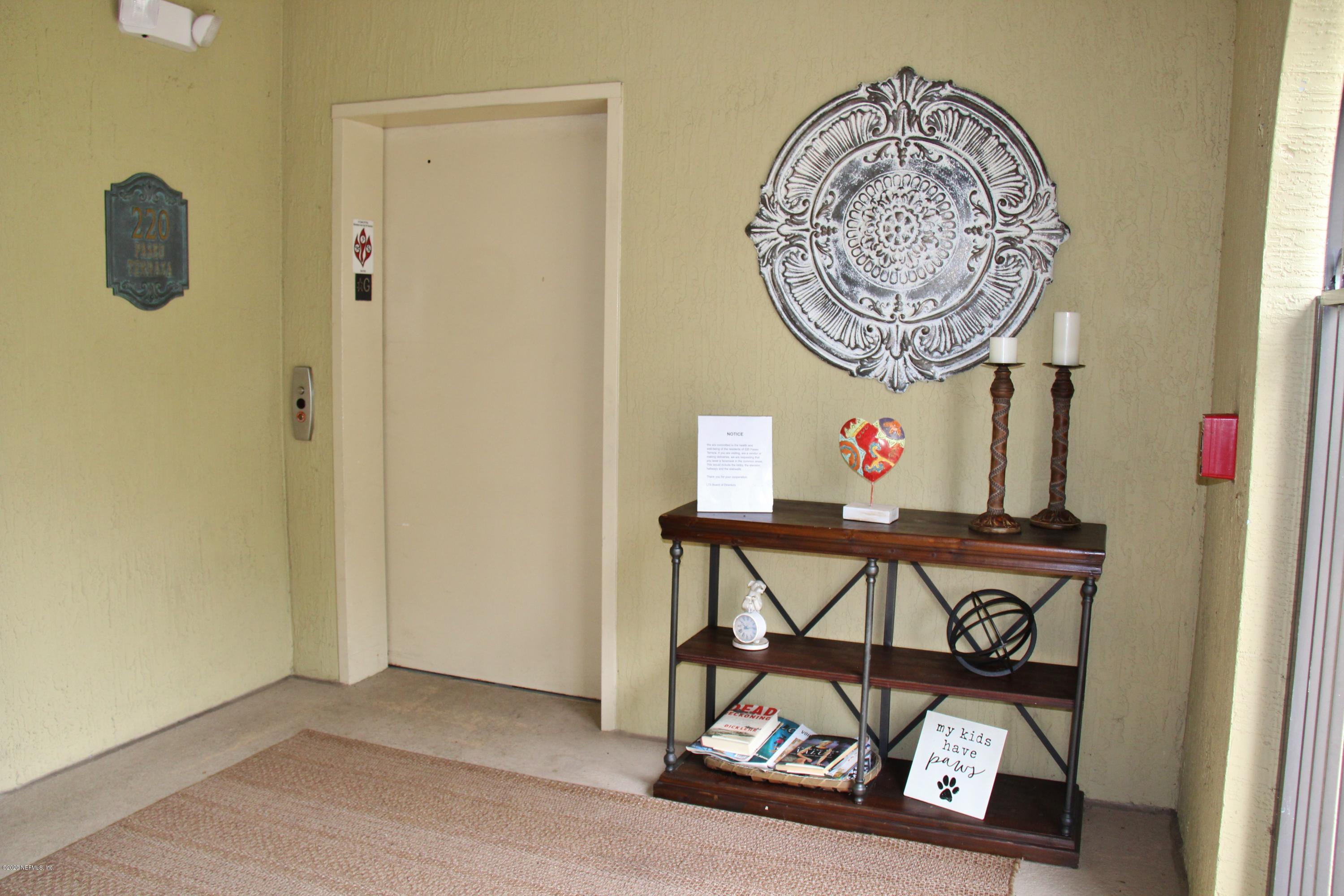 220 Paseo Terraza, Unit 204 St. Augustine, FL 32095 - Photo 2 of 24 Elevator to condo