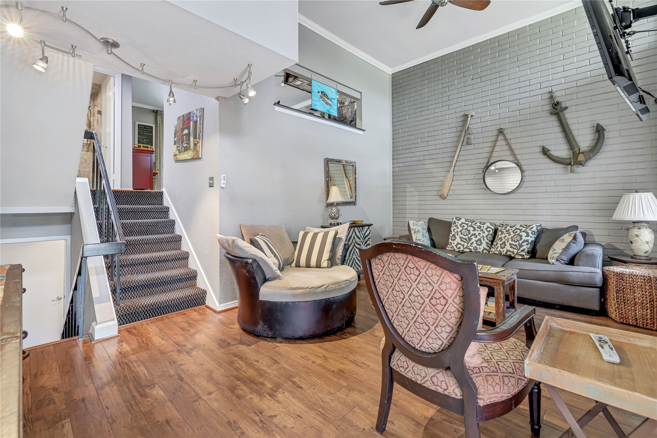 146 Villa Way Coldspring, TX 77331 - Photo 5 of 37 From the front door you walk up to the living area