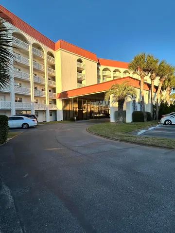 a view of large building