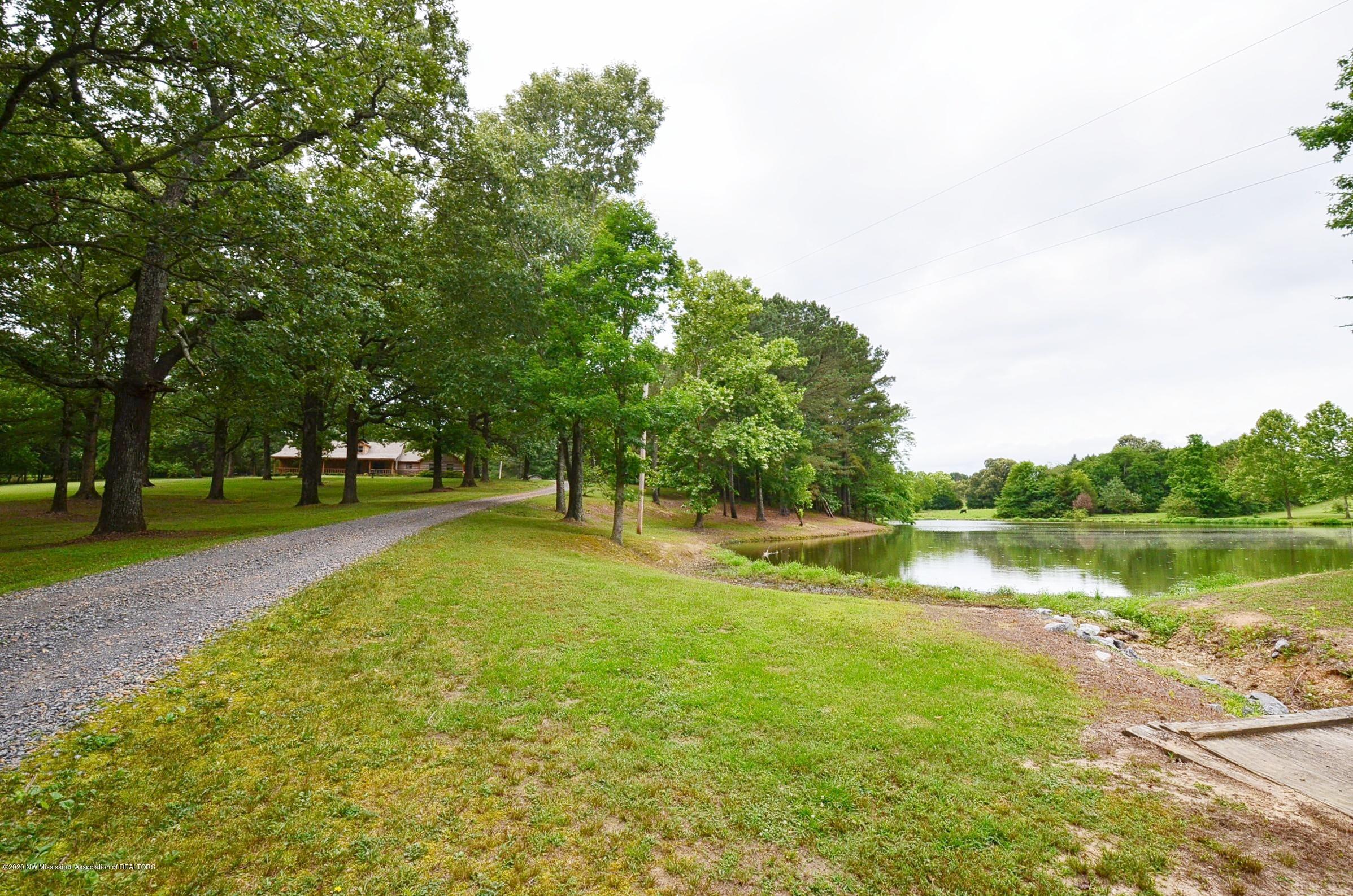 725 Walker Road Coldwater, MS 38618 - Photo 8 of 36 Front of home and pond