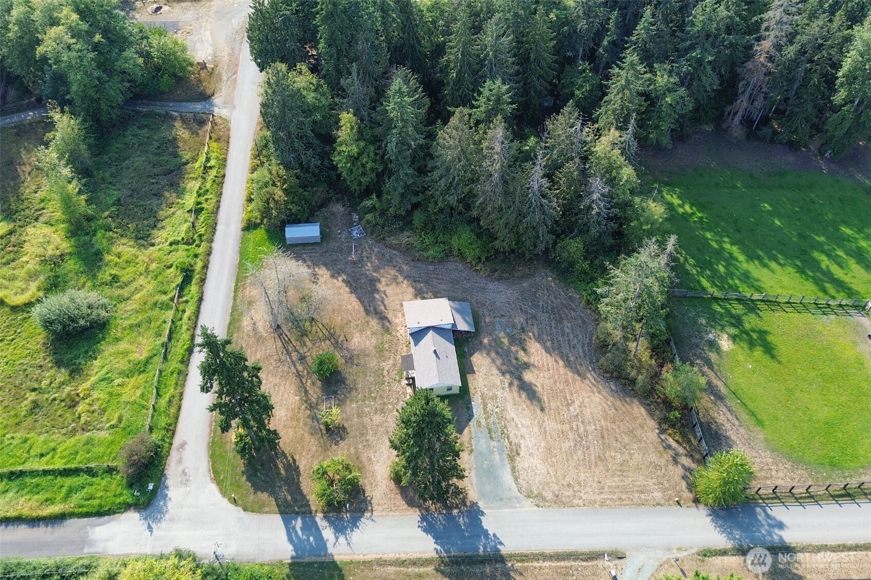 190 Pierson Road Sequim, WA 98382 - Photo 40 of 40 an aerial view of a house