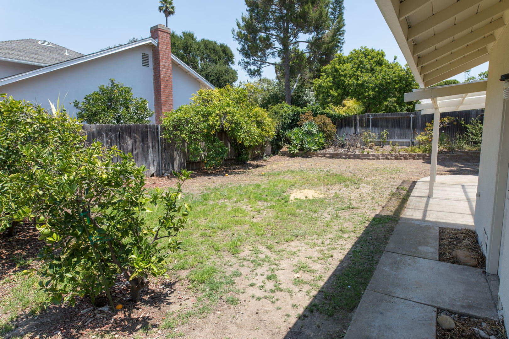614 Arundel Road Goleta, CA 93117 - Photo 15 of 18 a view of a backyard with plants