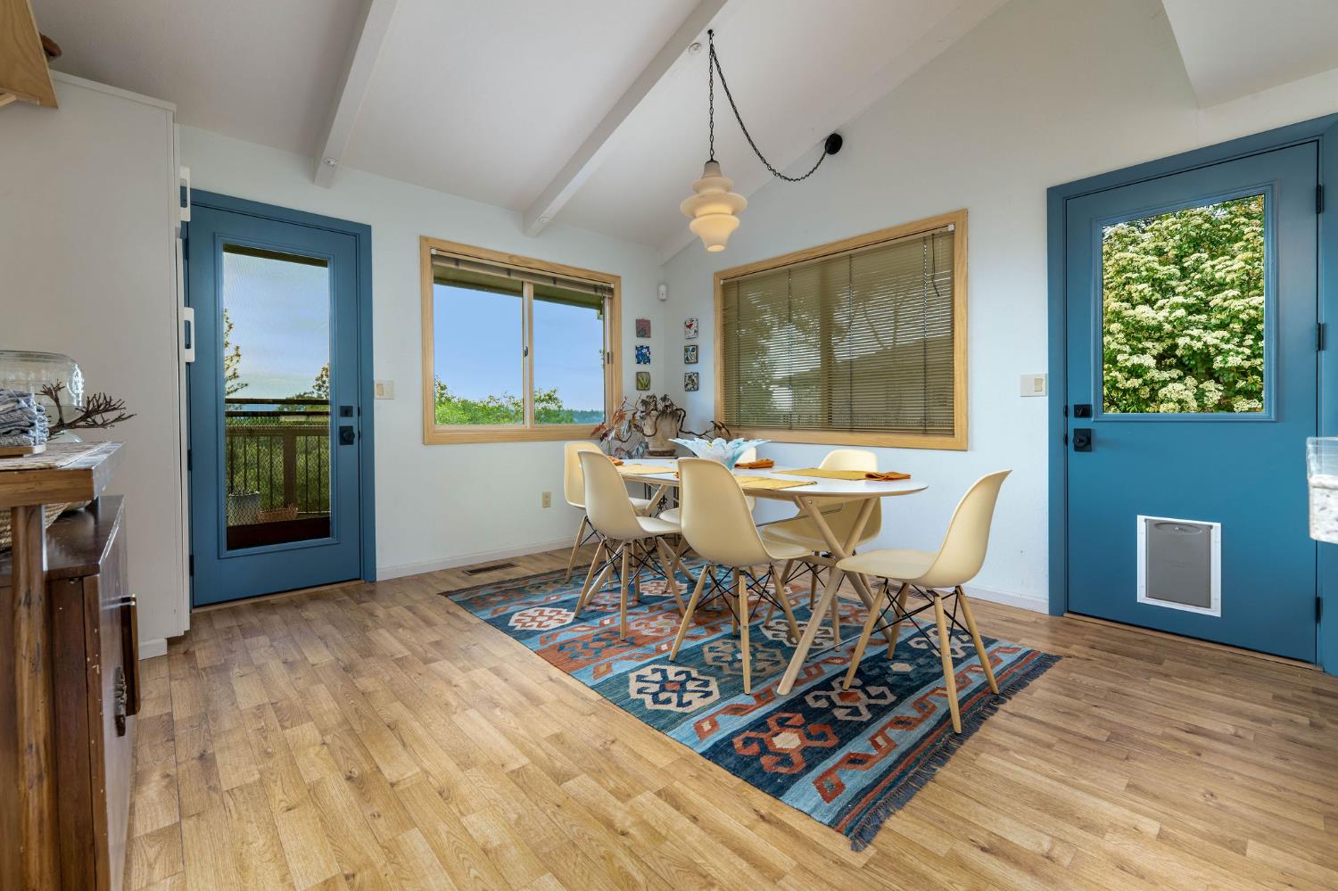 16105 John Way Grass Valley, CA 95949 - Photo 25 of 71 a view of a dining room with furniture window and outside view