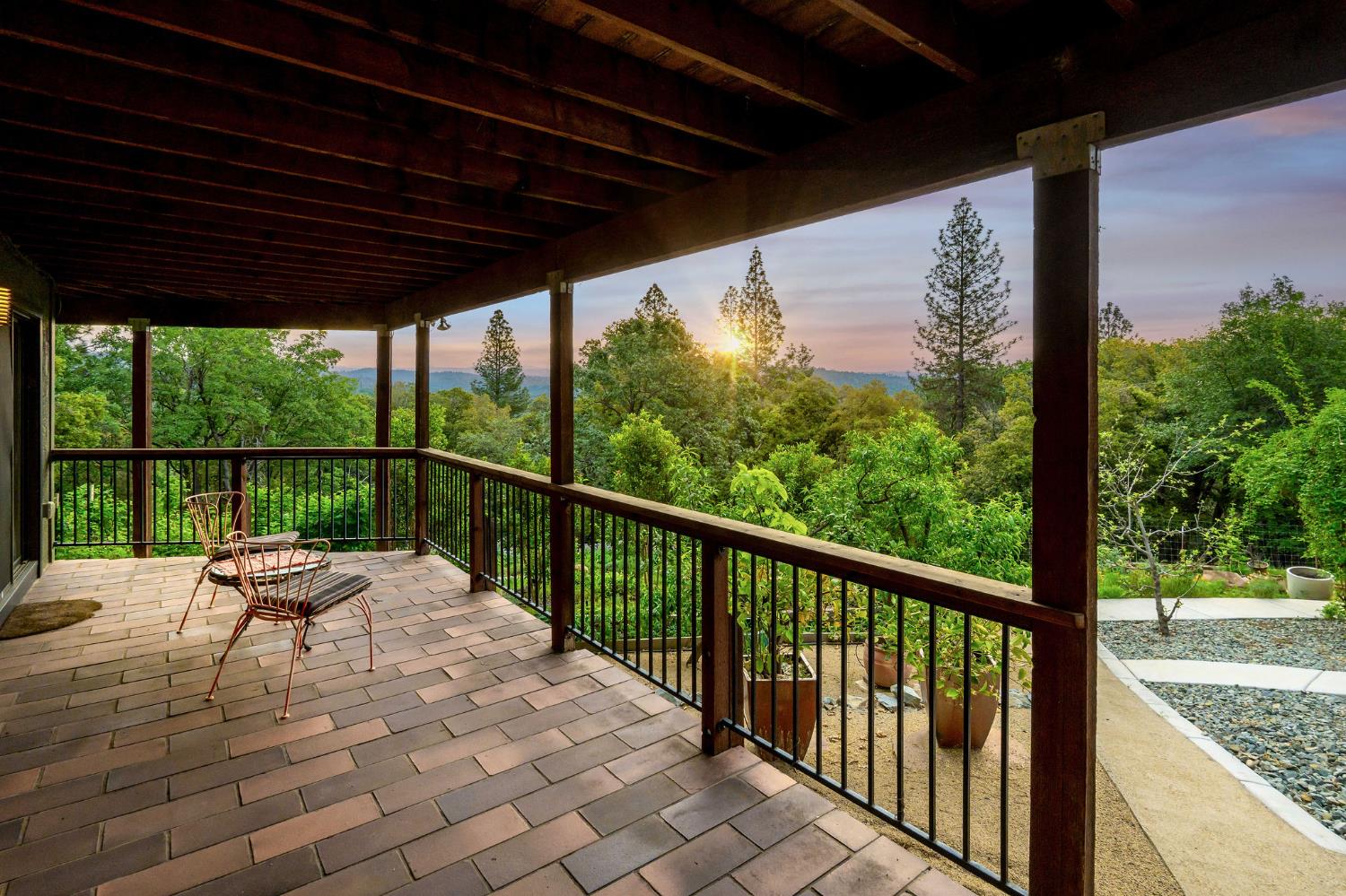 16105 John Way Grass Valley, CA 95949 - Photo 43 of 71 a view of porch with a patio