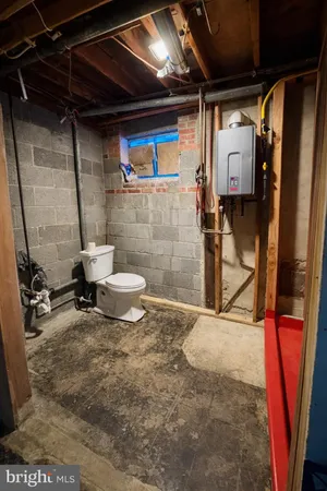 a view of a storage room