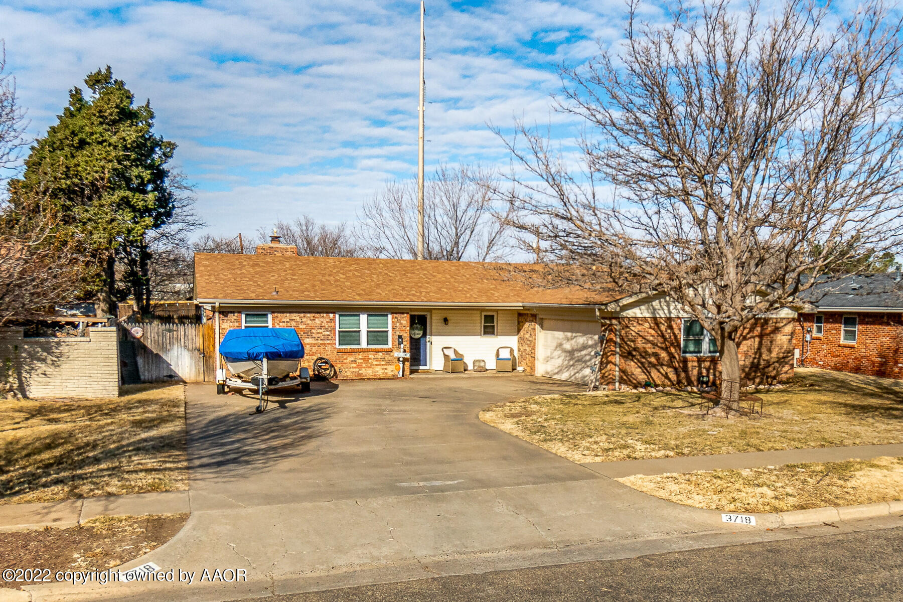 a view of a outdoor space with a patio