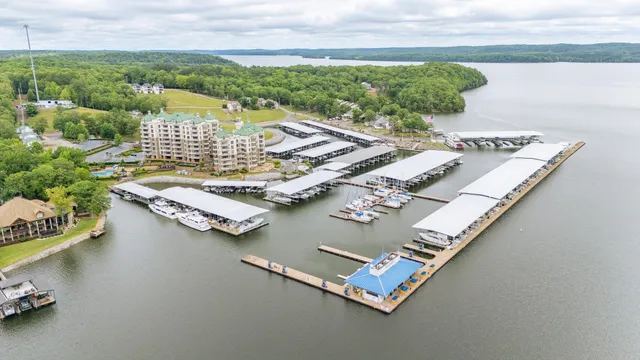 a view of a lake with outdoor space
