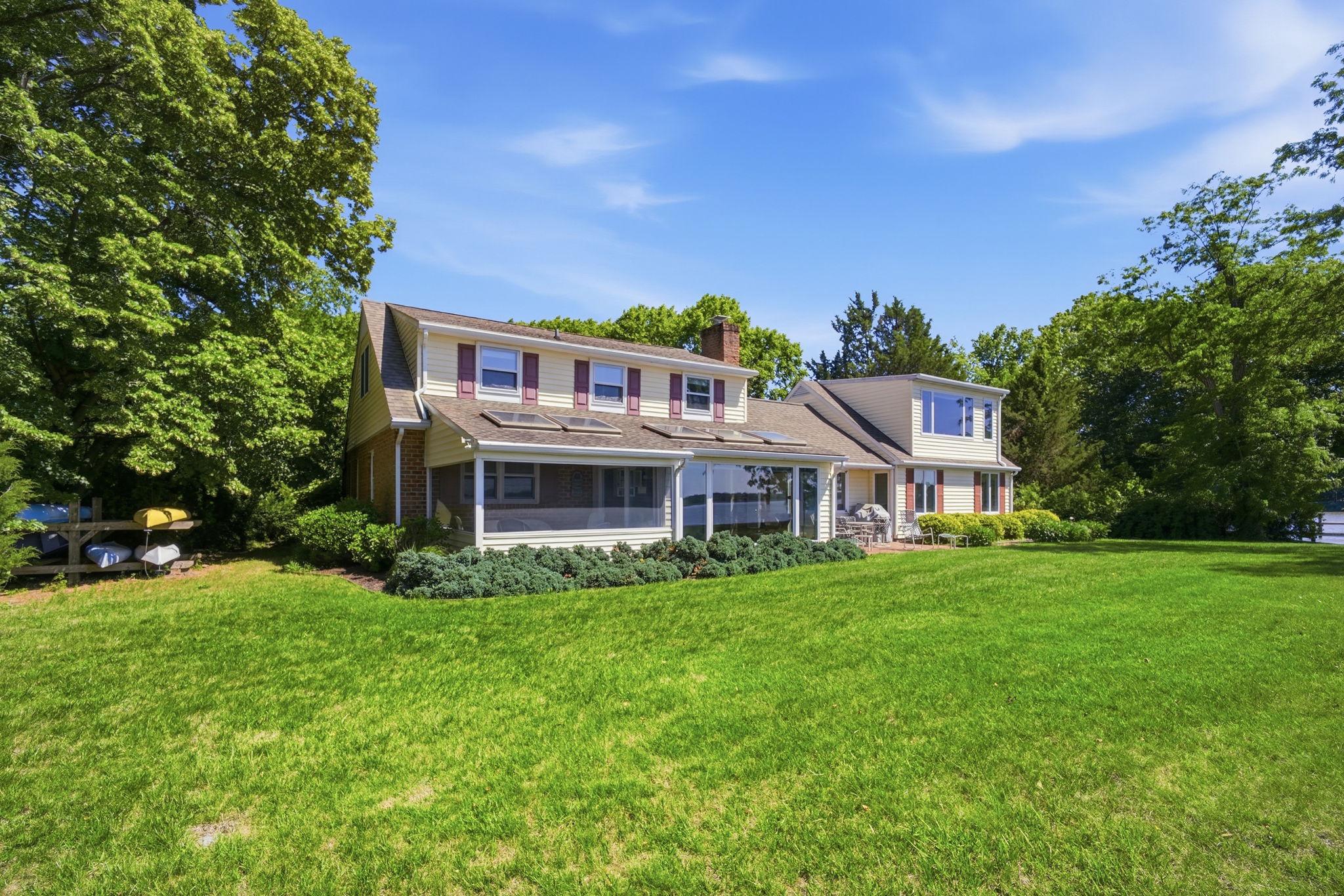 202 Royston Shores Road Chestertown, MD 21620 - Photo 6 of 72 Charming home with lush green surroundings.