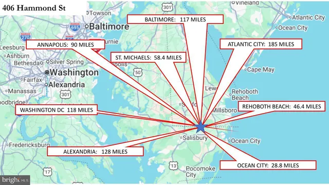$205,000 | 406 Hammond Street, Salisbury, MD 21804
