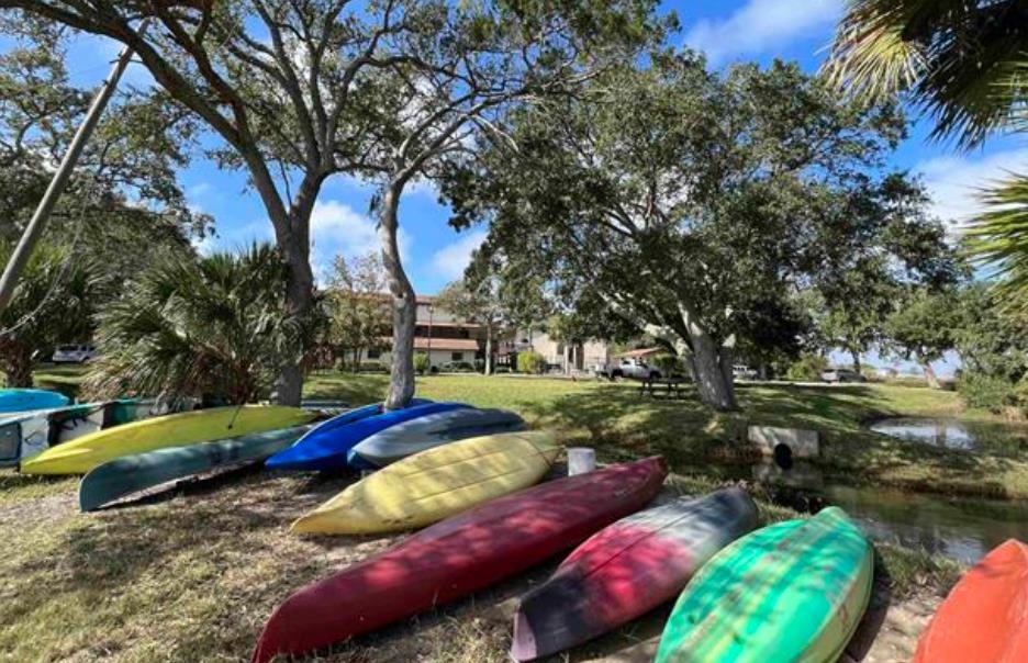 1255 Ponce Island Drive, Unit G787 St. Augustine, FL 32095 - Photo 14 of 14 a backyard of a house with outdoor seating