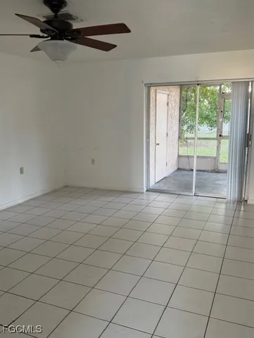 a view of room with window