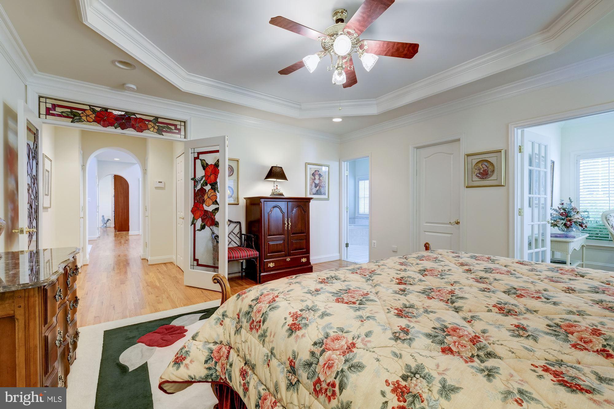 2669 Brook Valley Road Frederick, MD 21701 - Photo 35 of 70 STUNNING LEADED GLASS FRENCH DOORS & TRANSOM