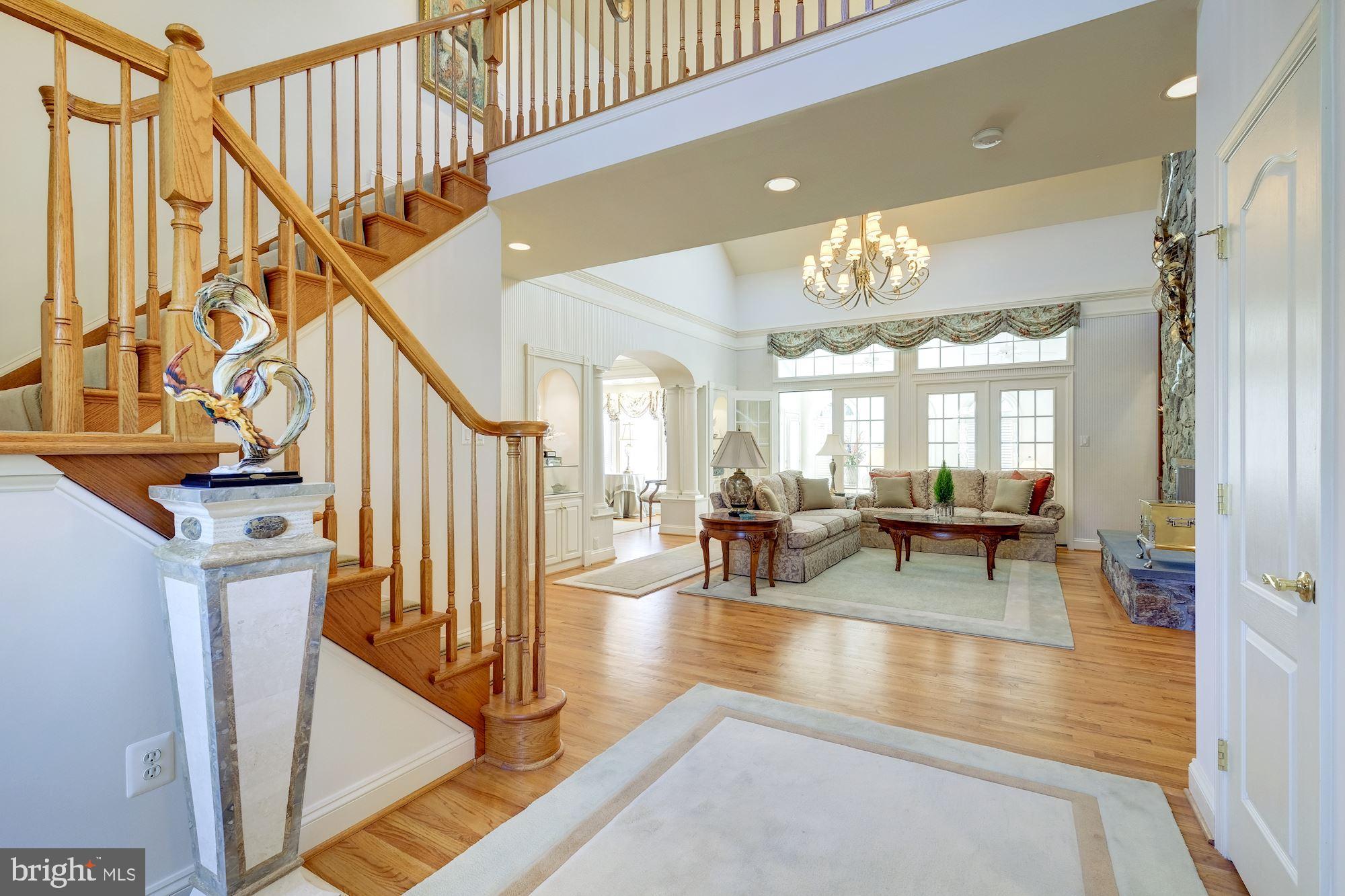 2669 Brook Valley Road Frederick, MD 21701 - Photo 5 of 70 VIEW FROM FOYER TOWARDS THE FORMAL LIVING ROOM