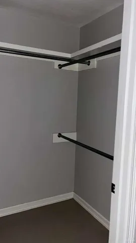 a view of a rack on the wall