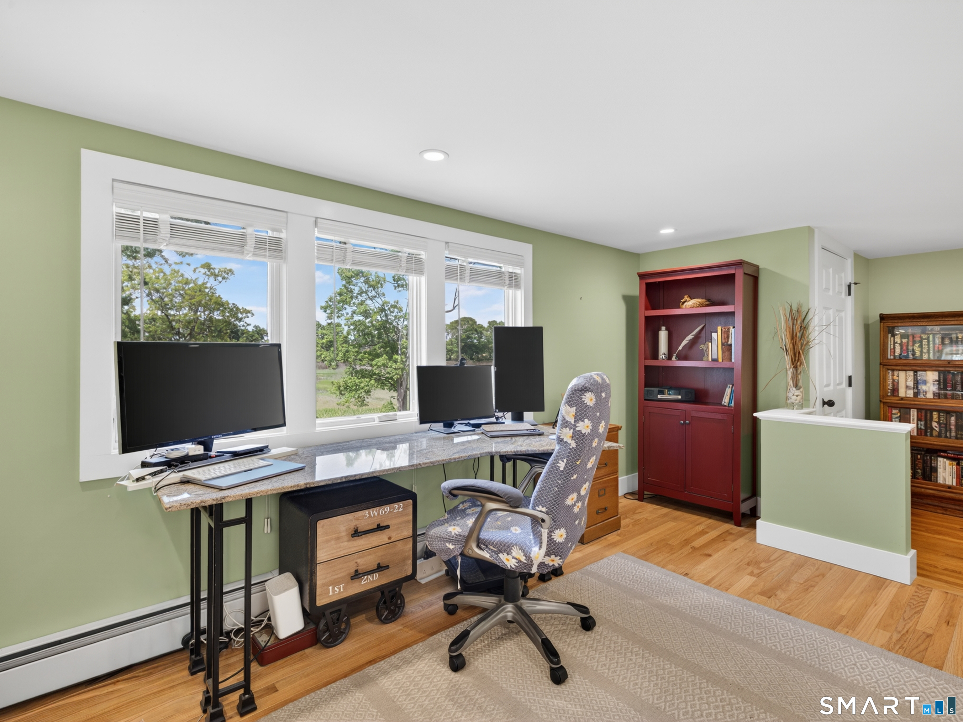 82 Pratt Road Clinton, CT 06413 - Photo 22 of 40 Views of creek and marsh, a great space for working from home.