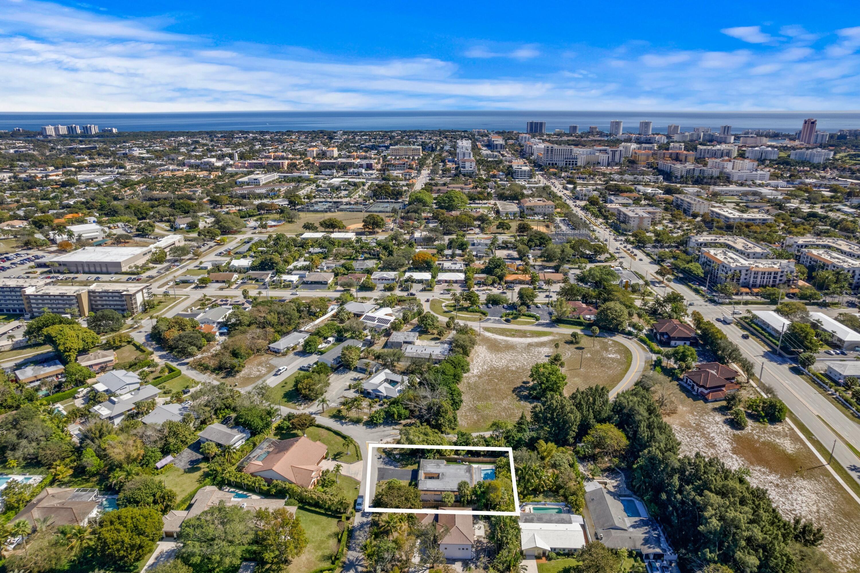 486 Northwest 1st Street Boca Raton, FL 33432 - Photo 2 of 48 Aerial Neighborhood View