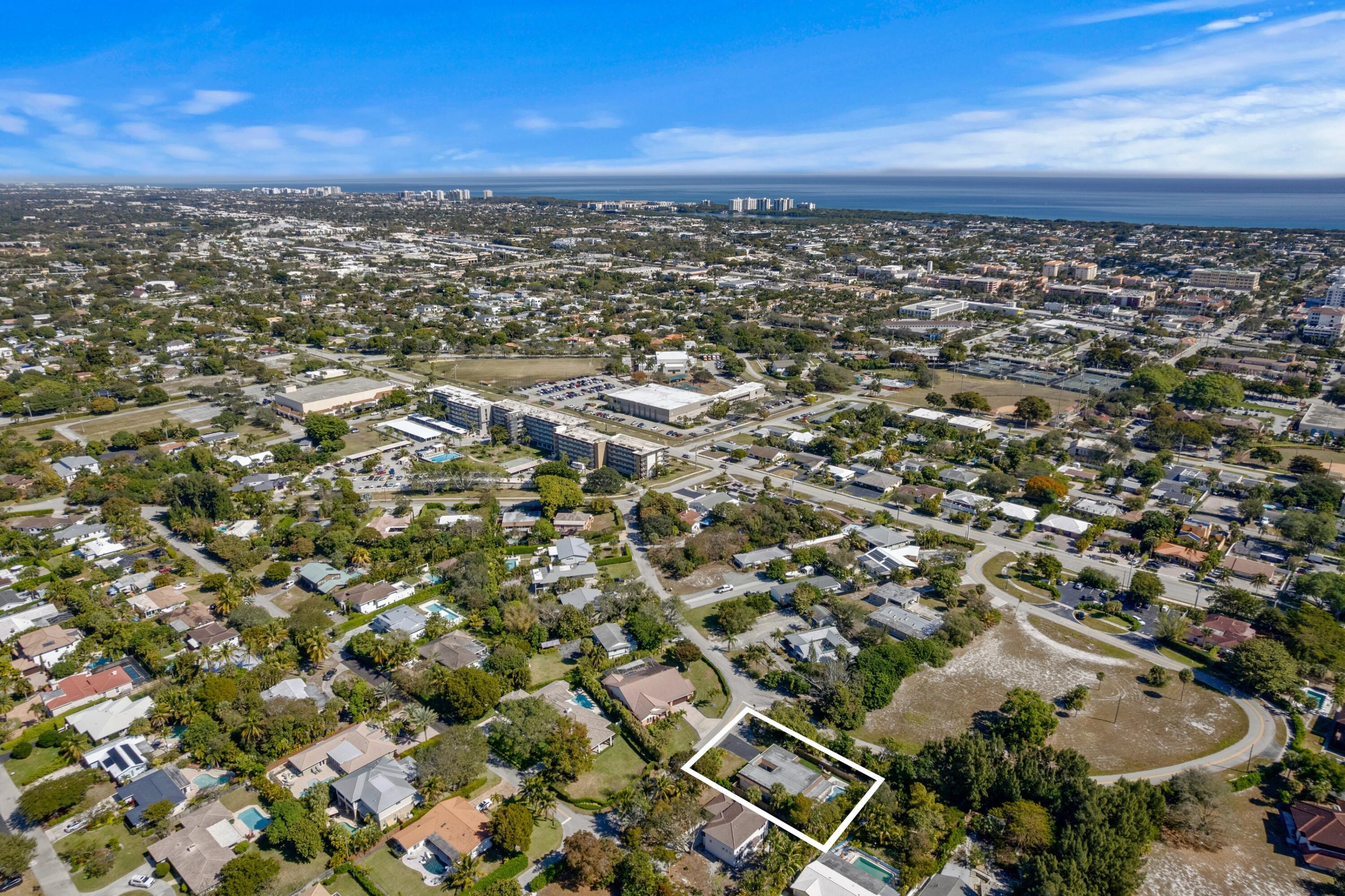 486 Northwest 1st Street Boca Raton, FL 33432 - Photo 33 of 48 Aerial Neighborhood View