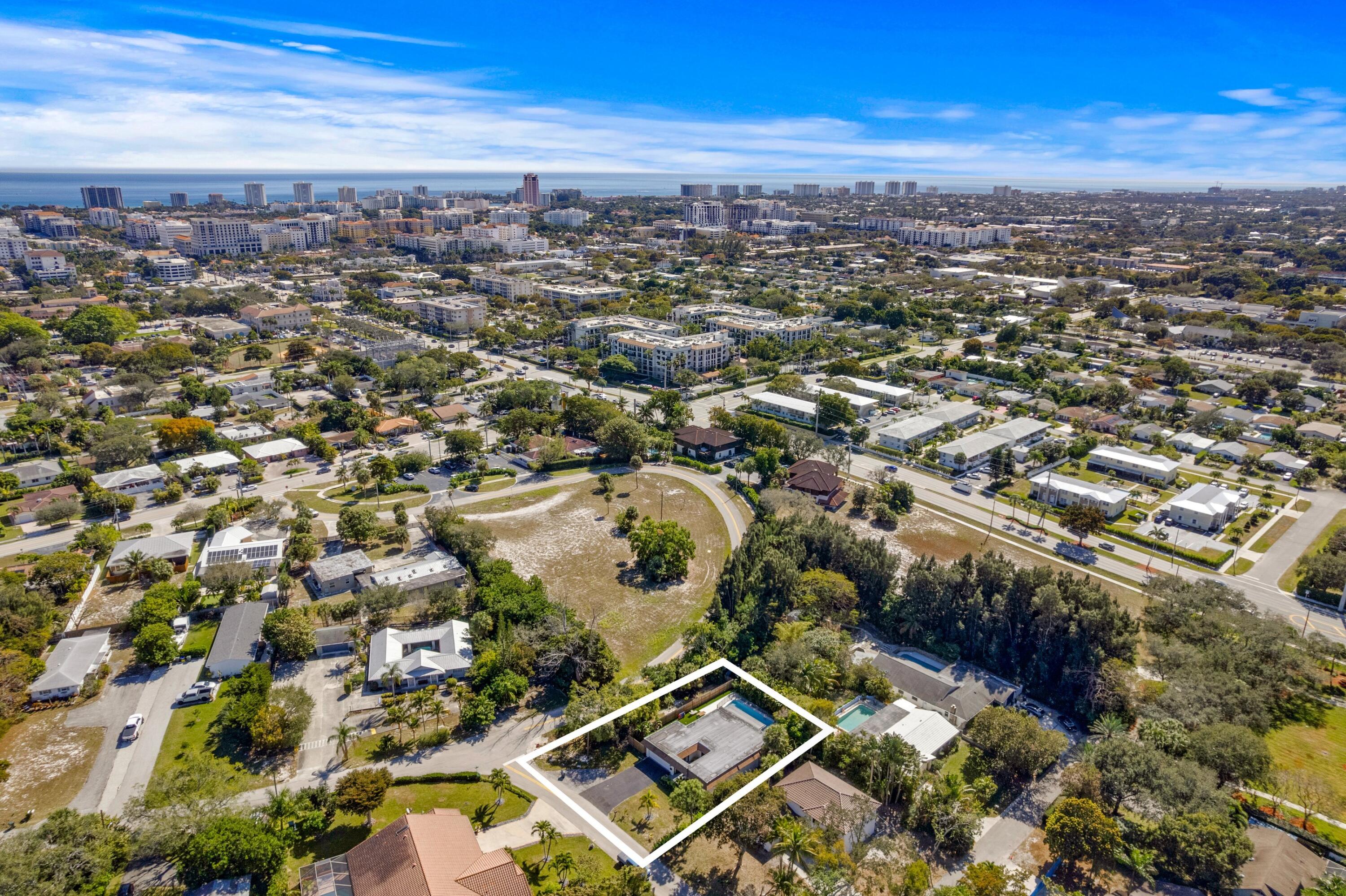 486 Northwest 1st Street Boca Raton, FL 33432 - Photo 34 of 48 Aerial Neighborhood View
