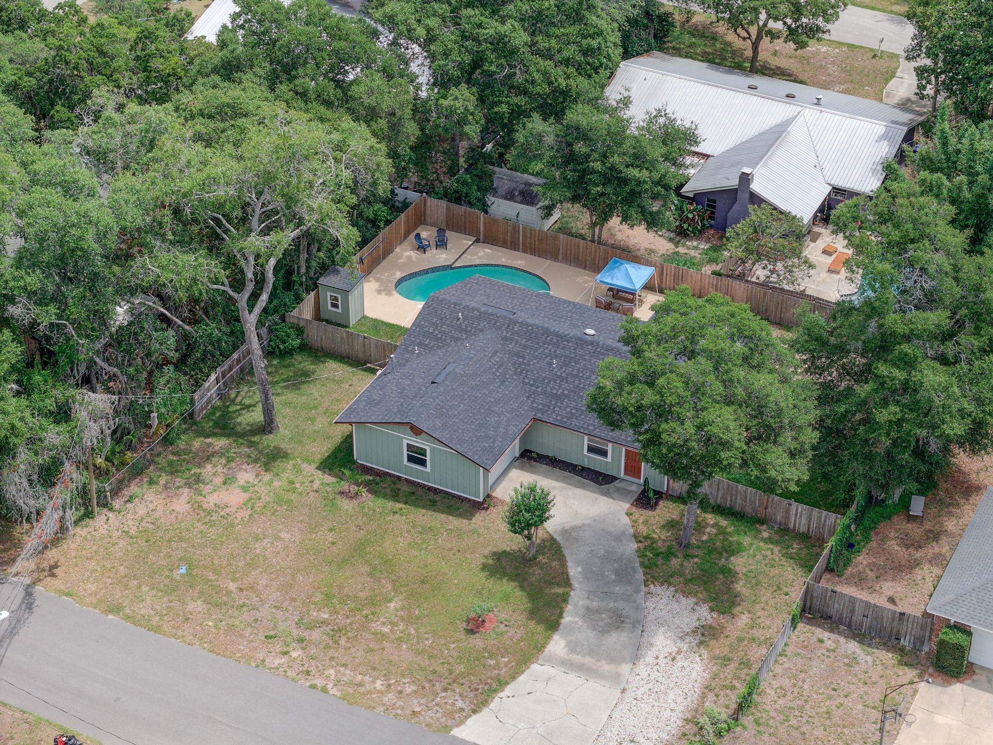 507 Gentian Road St. Augustine, FL 32086 - Photo 52 of 82 an aerial view of a house with outdoor space