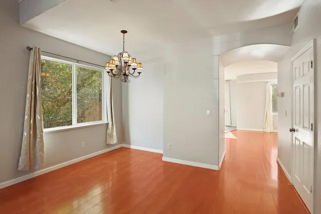 a view of livingroom with natural light