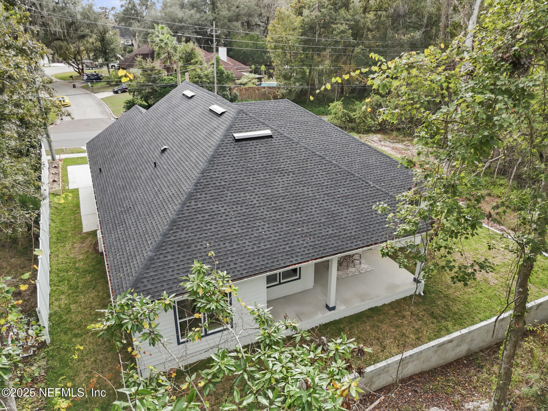 4435 Julington Creek Road Jacksonville, FL 32258 - Photo 47 of 64 an aerial view of a house with a yard