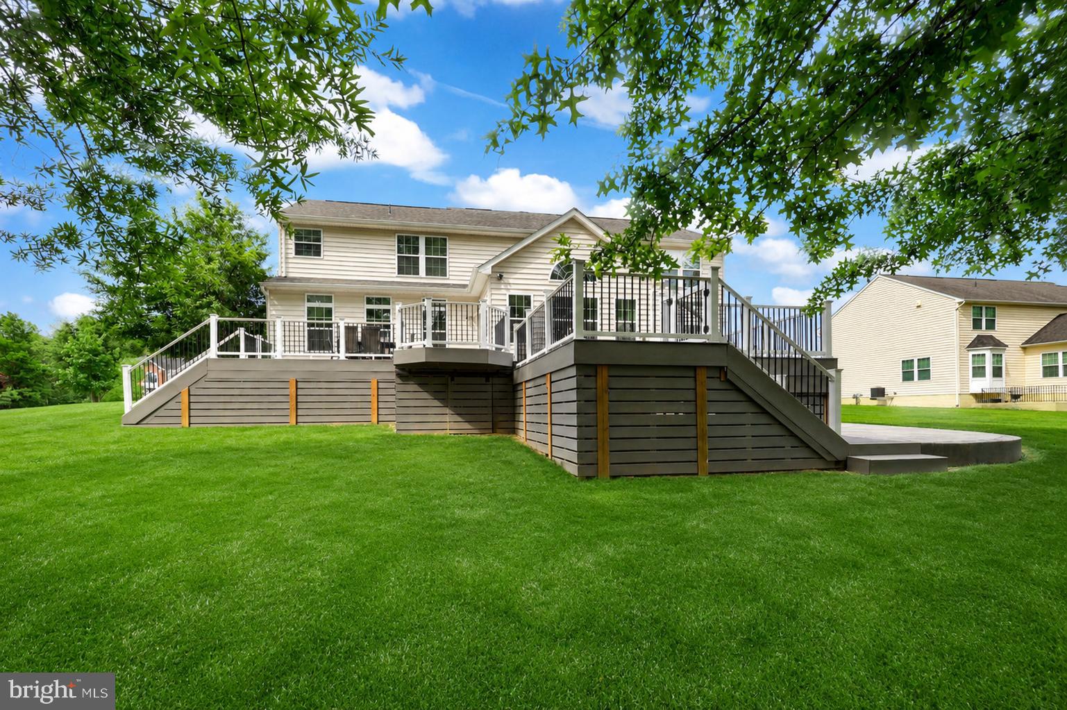 4954 Pebble Run Road Warrenton, VA 20187 - Photo 39 of 67 partial view of back of home