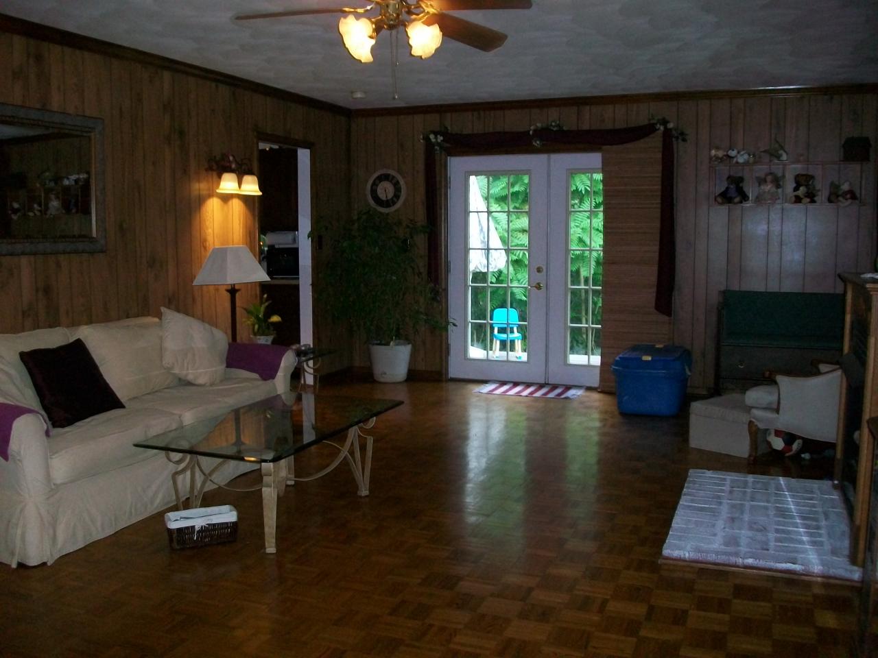 4336 Union Church Road Thaxton, VA 24174 - Photo 4 of 9 a living room with furniture and a fireplace