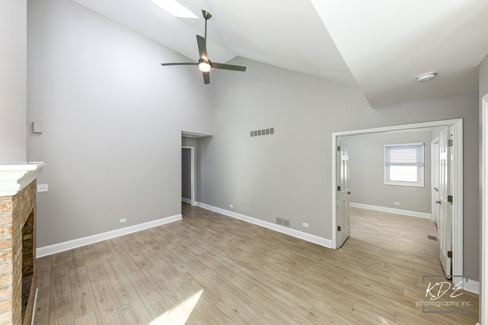3027 Brossman Street Naperville, IL 60564 - Photo 27 of 42 a view of an empty room with wooden floor