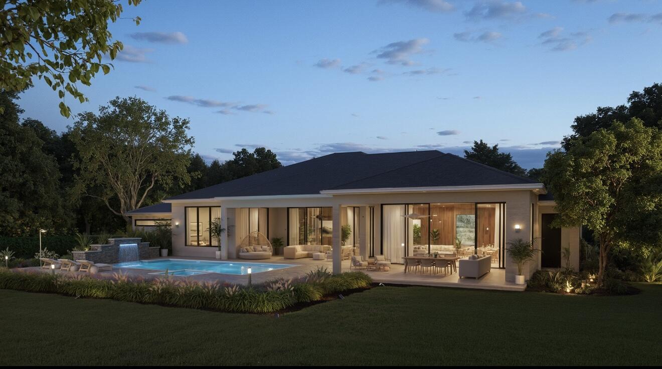 9900 Winding Rdg Lane Davie, FL 33324 - Photo 2 of 7 a front view of a house with a yard