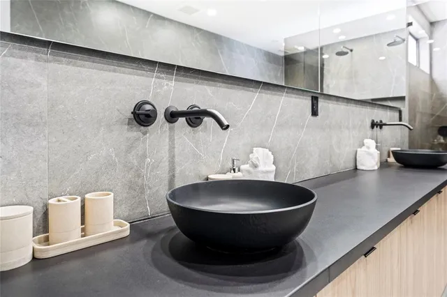 a view of a potted plant sitting on a shelf