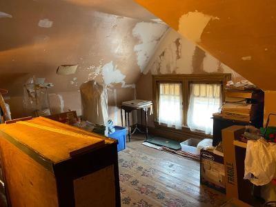 1028 Chartiers Avenue McKees Rocks, PA 15136 - Photo 23 of 25 Another third floor bedroom. The roof has been replaced and no longer leaks.