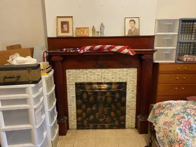 1028 Chartiers Avenue McKees Rocks, PA 15136 - Photo 5 of 25 Living room decorative fireplace