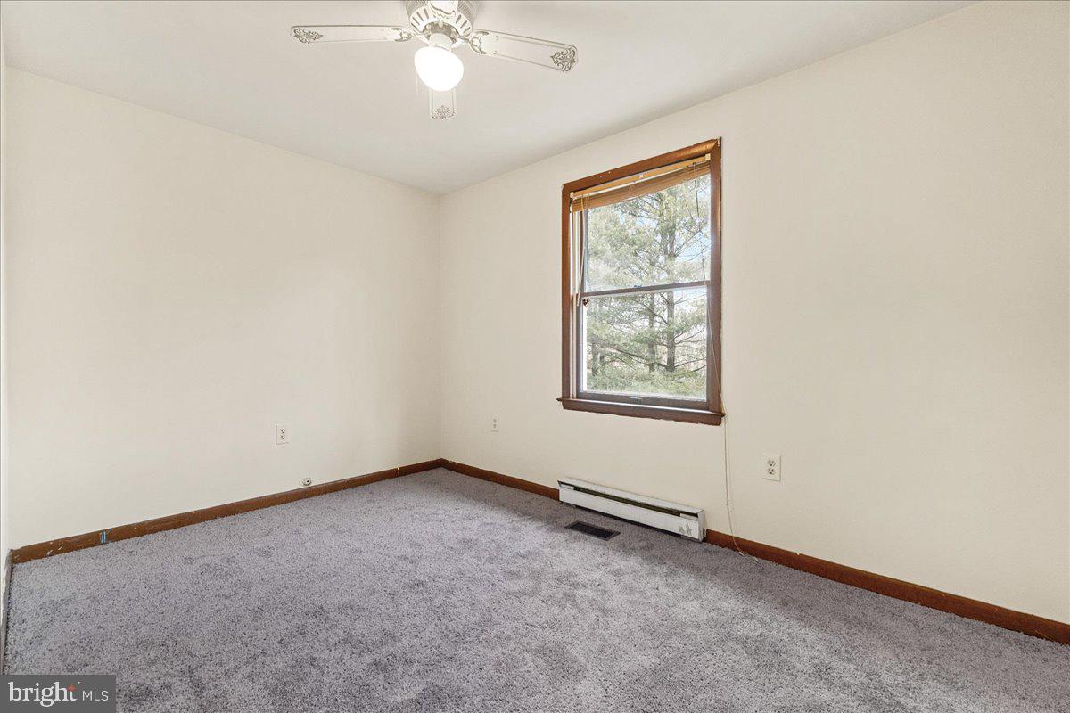 9101 Bessie Clemson Road Union Bridge, MD 21791 - Photo 16 of 55 an empty room with windows and fan
