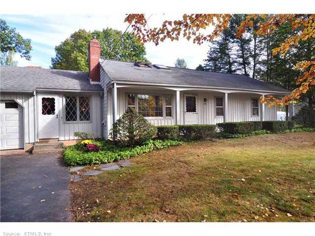 189 Stonegate Road Southington, CT 06489 - Photo 1 of 1 a front view of a house with garden