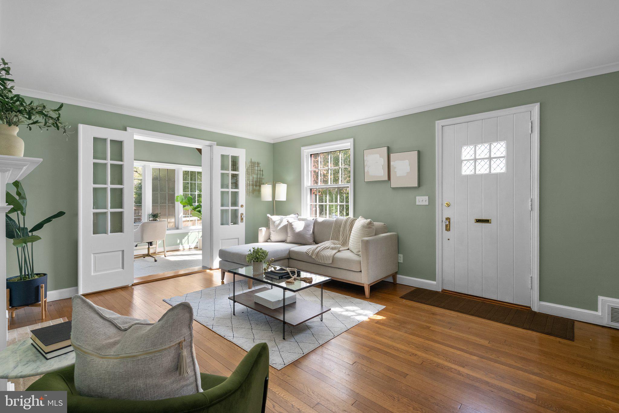 10210 Pierce Drive Silver Spring, MD 20901 - Photo 7 of 49 a living room with furniture and wooden floor