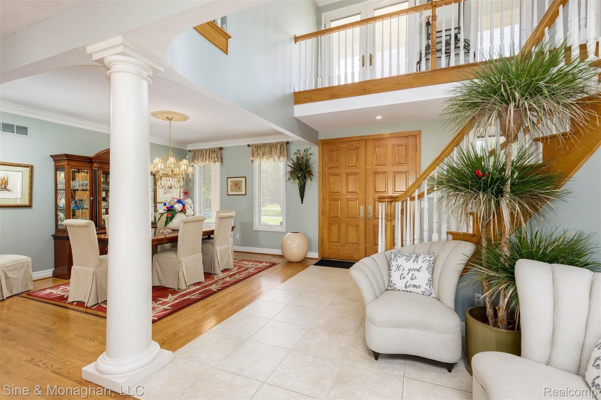 4784 Ketchum Road St. Clair, MI 48079 - Photo 4 of 83 4 FOYER IS TWO STORY W BALCONIES 4784 Ketchum Rd.jpg