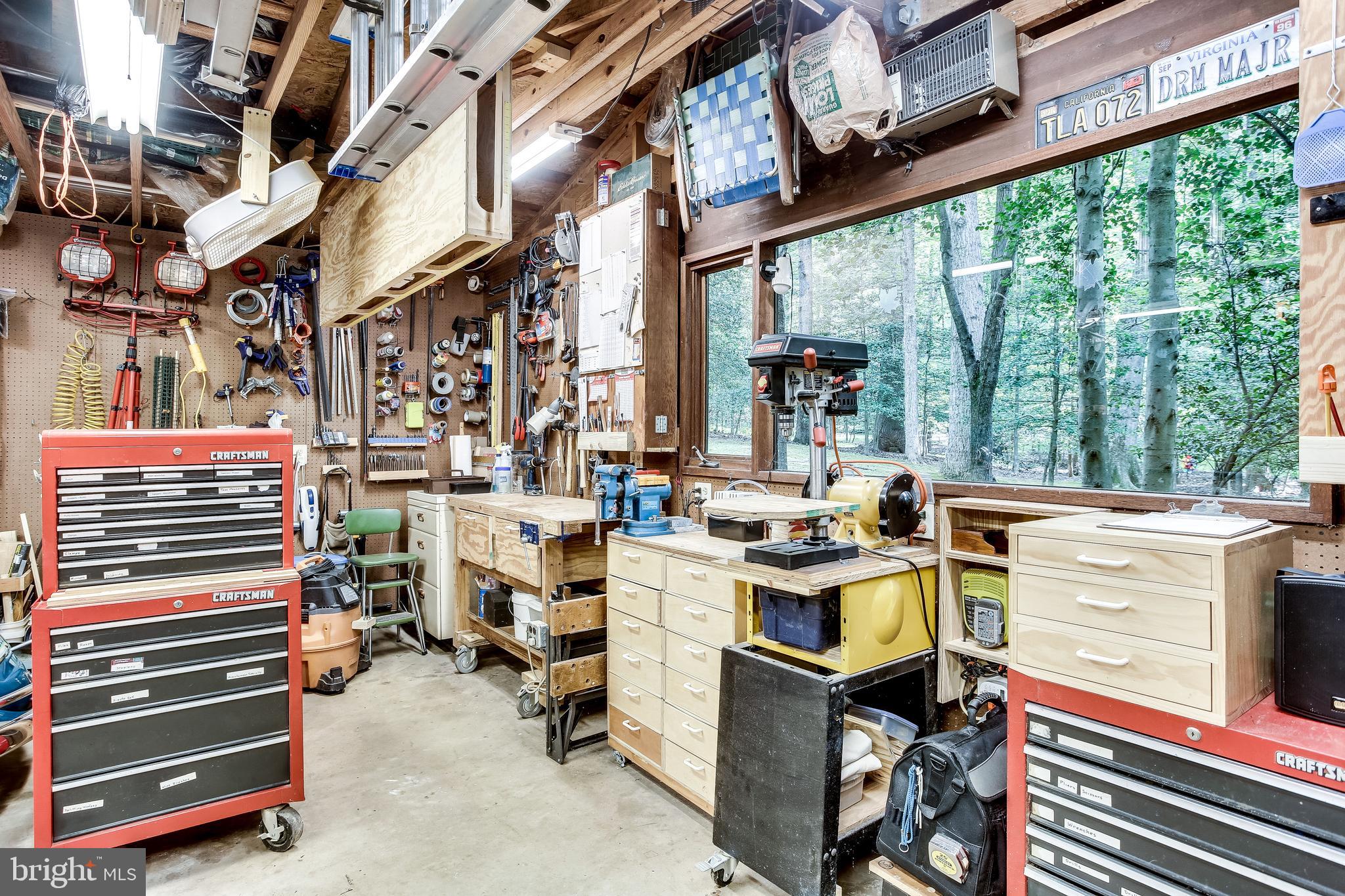 11606 Foxclove Road Reston, VA 20191 - Photo 76 of 80 Garage is Ideal for a Hobbyist