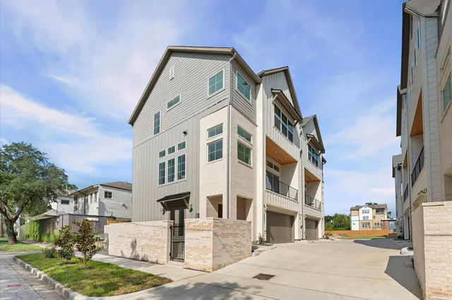 a front view of a building