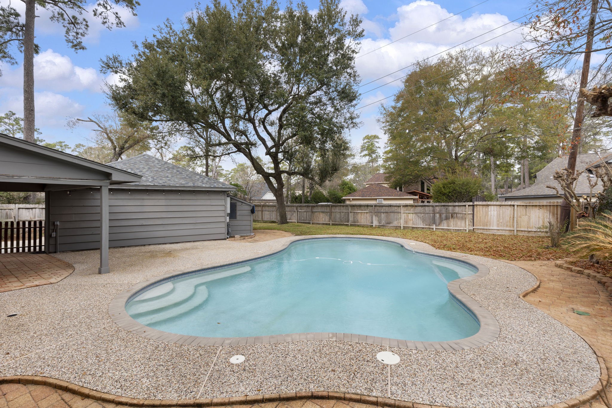 6414 Hickorycrest Drive Spring, TX 77389 - Photo 39 of 49 So much fun to be had in this pool!