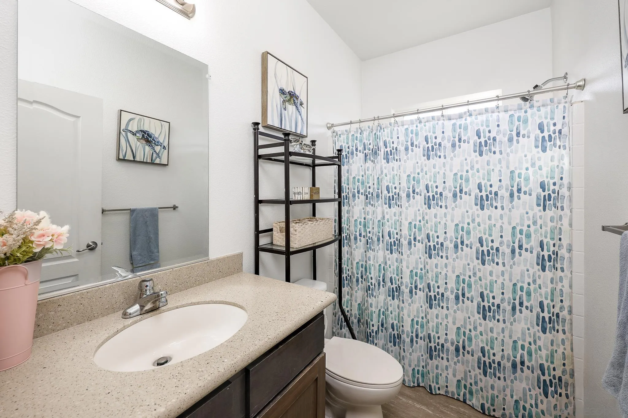 250 La Cresta Heights Road, Unit SPC 12 El Cajon, CA 92021 - Photo 23 of 36 a bathroom with a sink toilet and shower