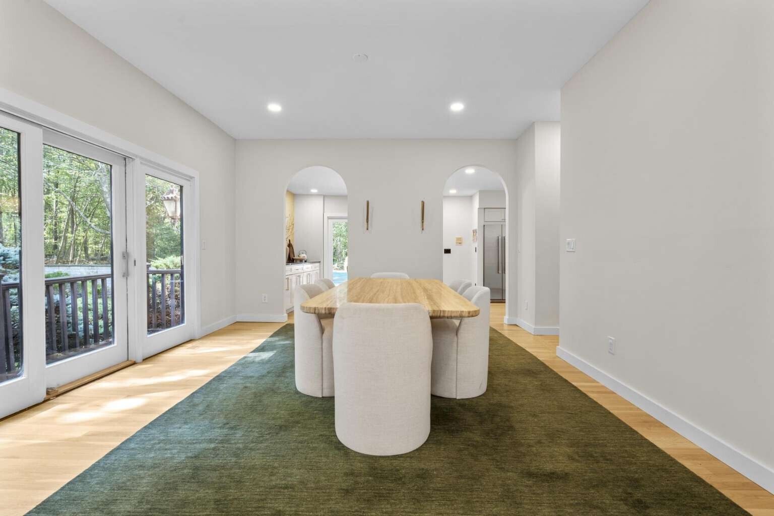 40 Old Quarry Road Woodbridge, CT 06525 - Photo 11 of 39 a view of kitchen with furniture and floor to ceiling window