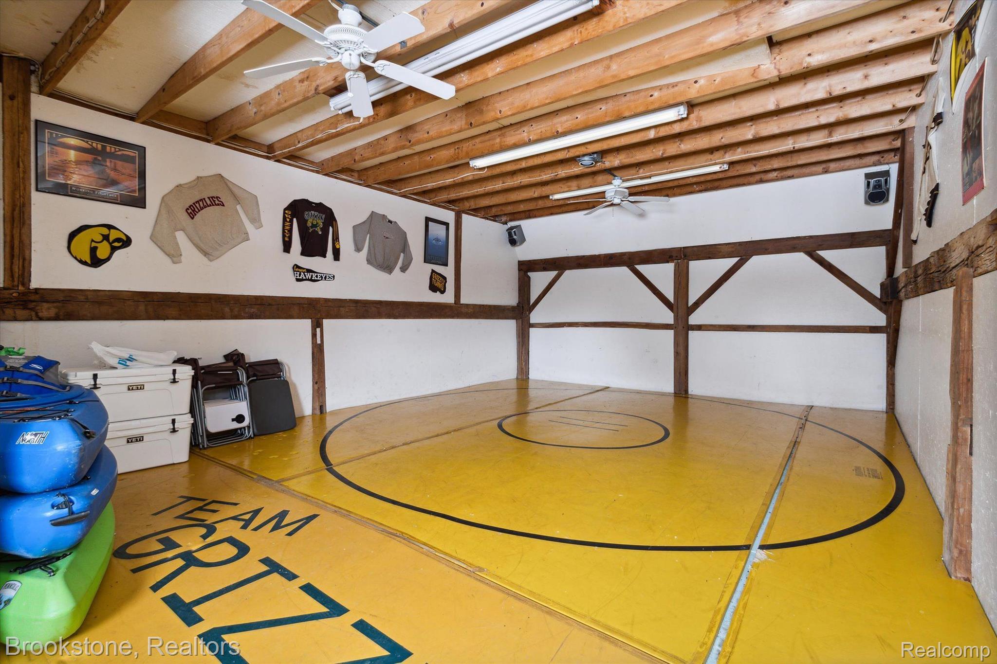 4312 North Irish Road Davison, MI 48423 - Photo 70 of 95 Wrestling room on 2nd level.