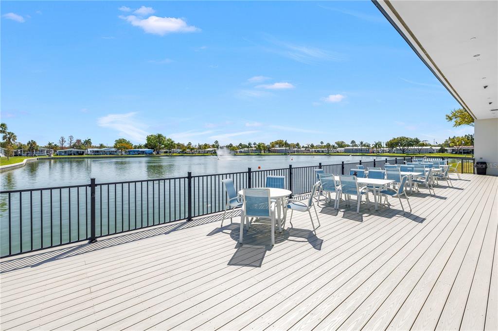 1100 South Belcher Road, Unit 502 Largo, FL 33771 - Photo 45 of 51 a view of a terrace with chairs
