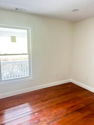 a view of wooden floor