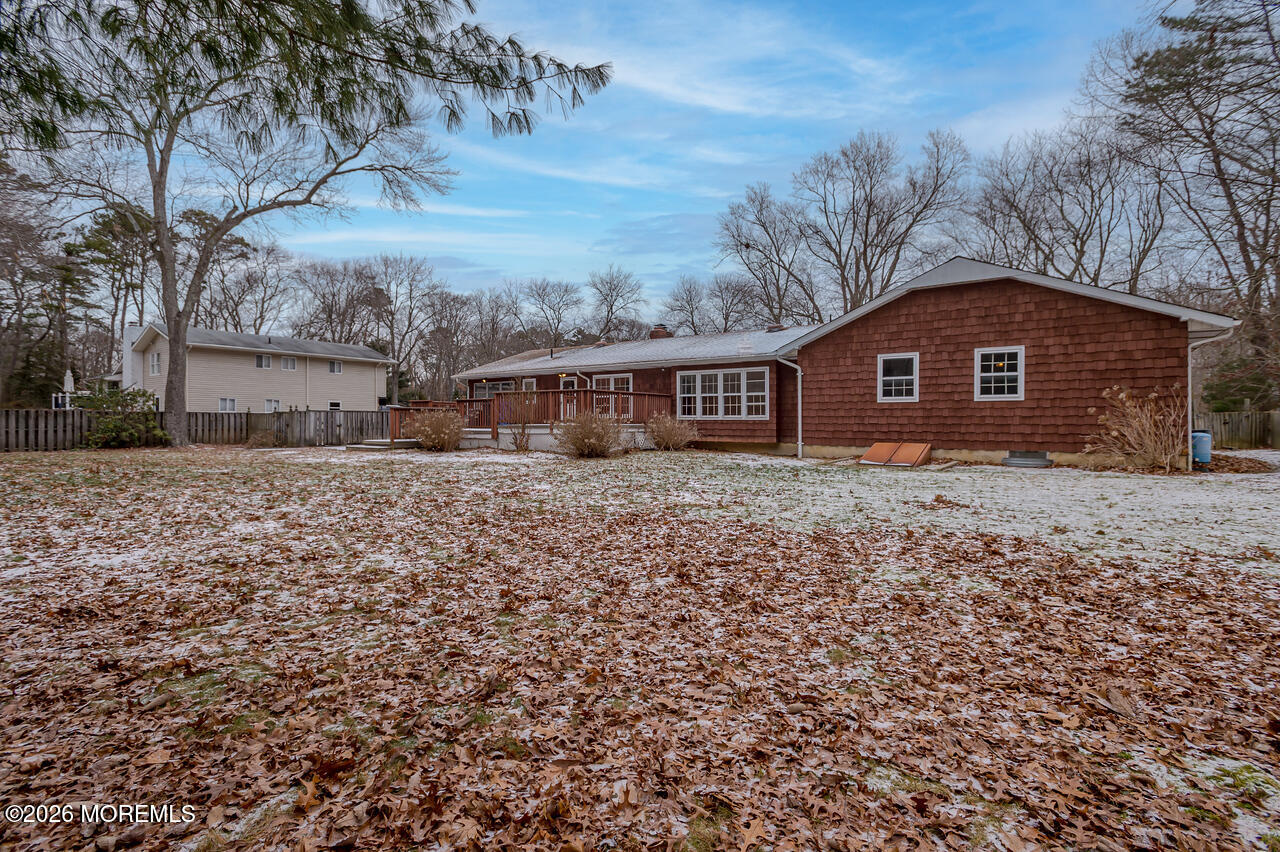 1046 Indian Hill Road Toms River, NJ 08753 - Photo 29 of 30 REAR VIEW OF HOME