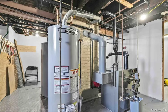 a view of storage and utility room