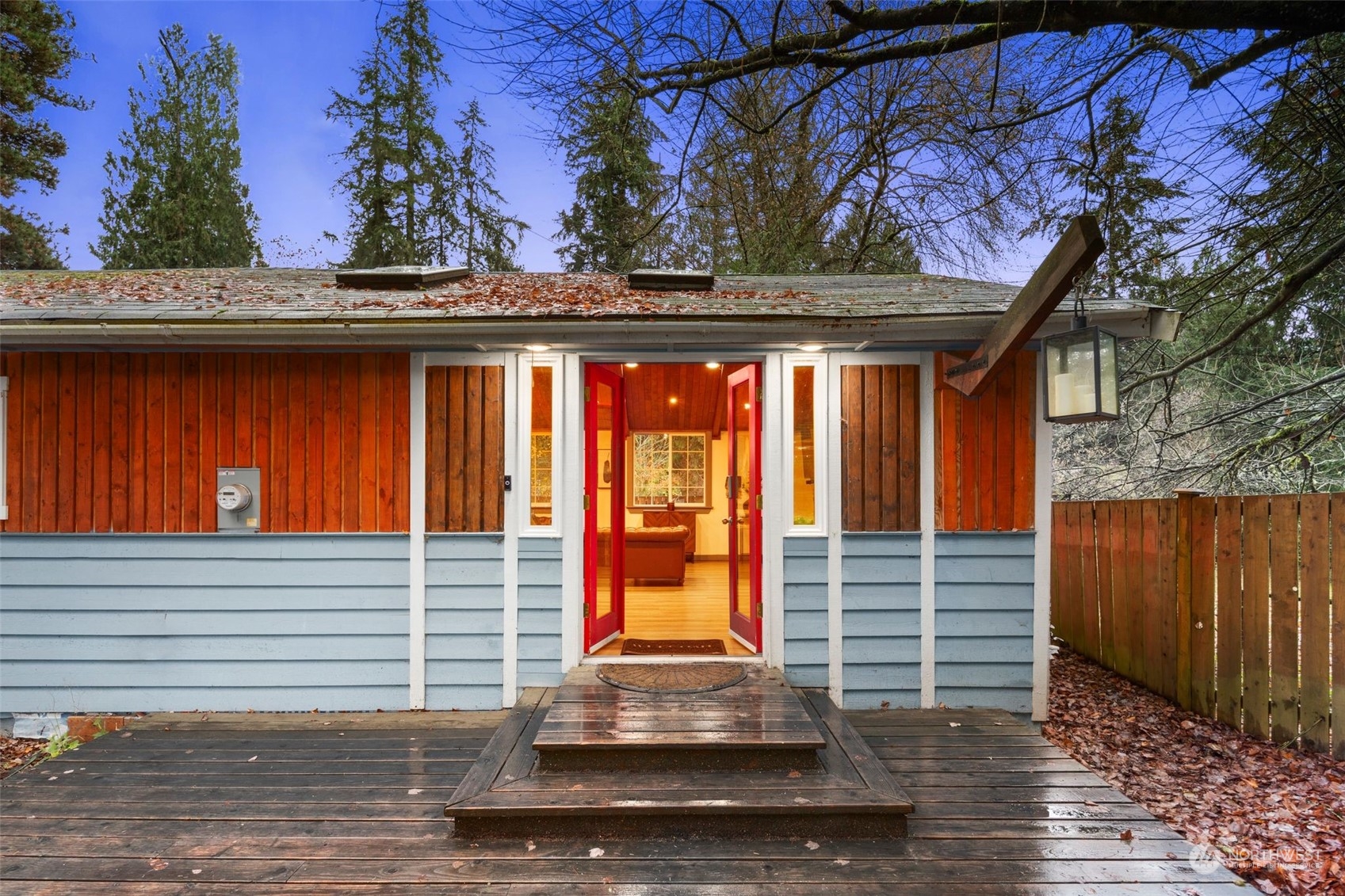 18337 Southeast May Valley Road Issaquah, WA 98027 - Photo 2 of 40 a view of a door of the house