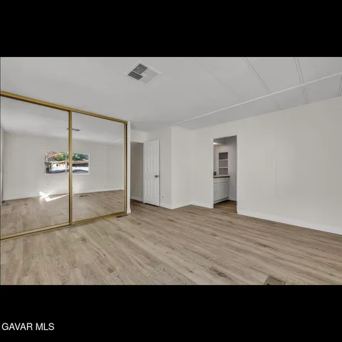 a view of empty room